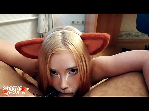 ❤️ Кицунэ глытае член і канчае ў рот ️❌ Порна на be.sexflashgame.ru ❌❤